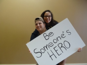 Be someones hero
