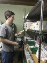 Student rearranges pharmacy