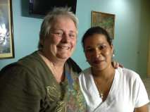 Ledy and project director gayle davidson
