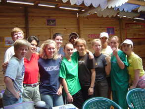 Youth working in village clinic