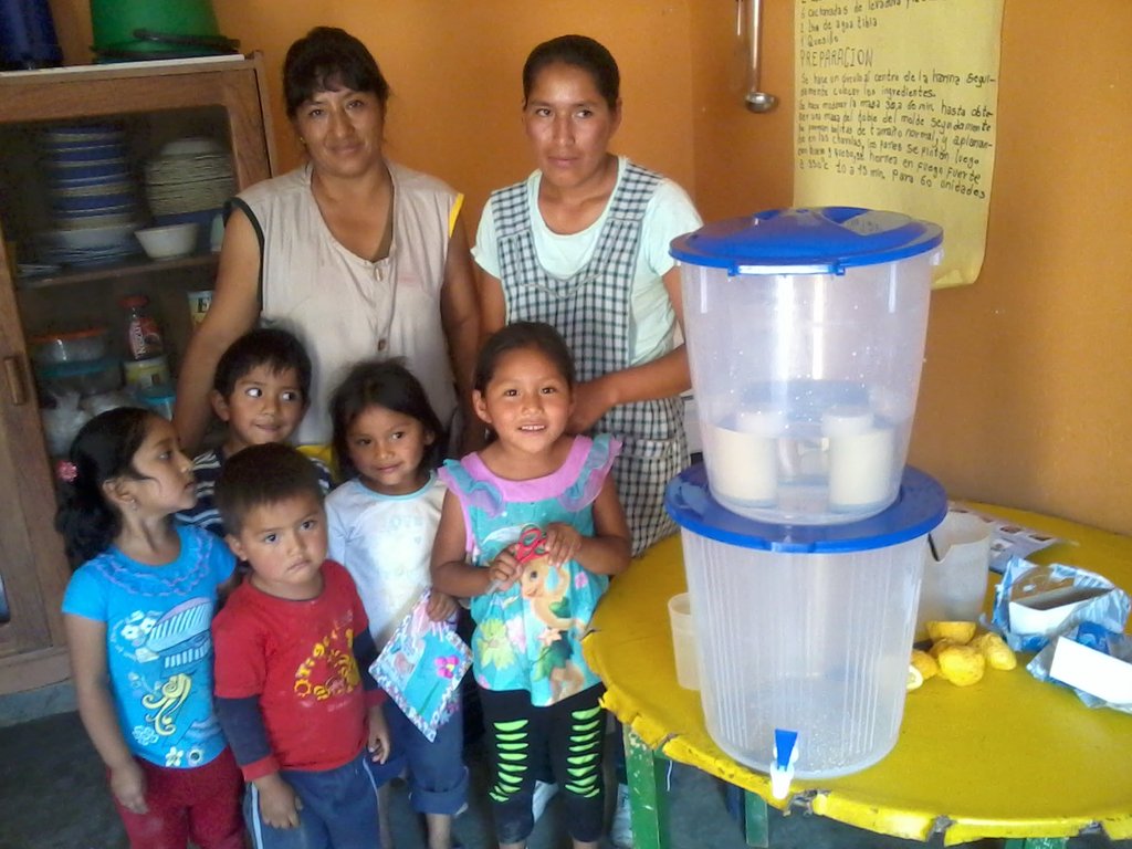 Water Filters for 20 Day Care Centers in Bolivia
