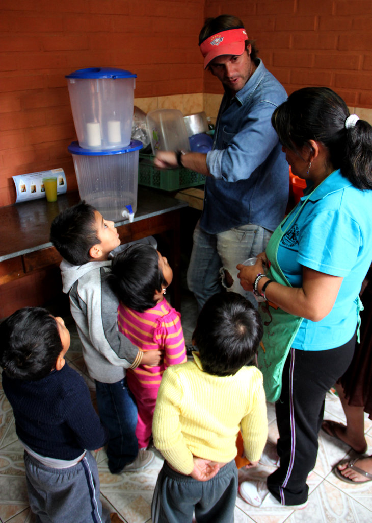 Water Filters for 20 Day Care Centers in Bolivia