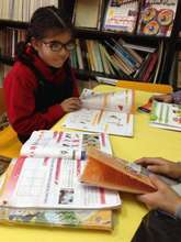 Group tutoring at Madaa Center