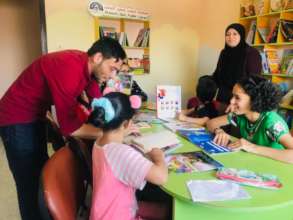 The children and their teachers at ESPL