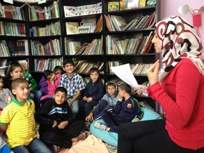 Friendly competition at Madaa Center library