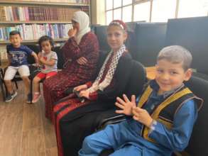 Happy faces in the library :)