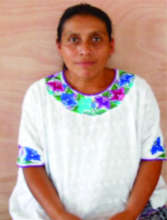 Victoria Caal, a Leader women of San Juan Chamelco