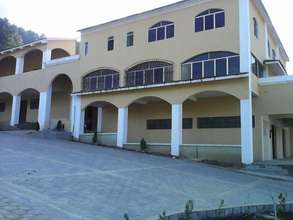 Library waiting for tech has a new paint job.