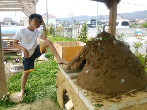 Building an earth oven