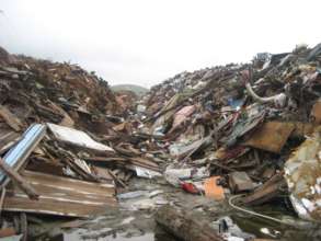 Tohoku region of immediately after the earthquake