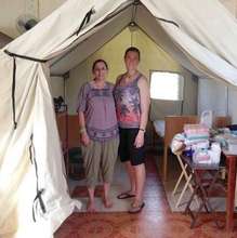 Disaster Birthing Tent-Vicki and Rose Penwell