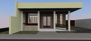 Architects rendition of the re-built birth center