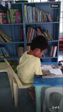 Enjoying the books you funded!