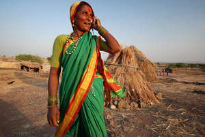 Mobile phones are essential in rural India