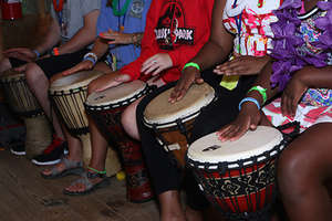 Drumming in the Treehouse