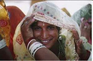 Woman at Self-Help Group Meeting