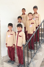 Omid and his classmates