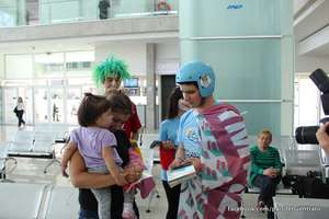 PROMOTING THE CAMPAIGN IN THE PORT