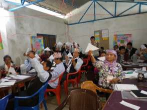 Manbu Teachers during a session