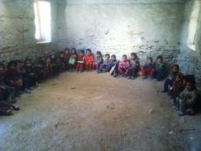 A typical deprived classroom in Bajura