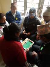 An interactive teacher training session.