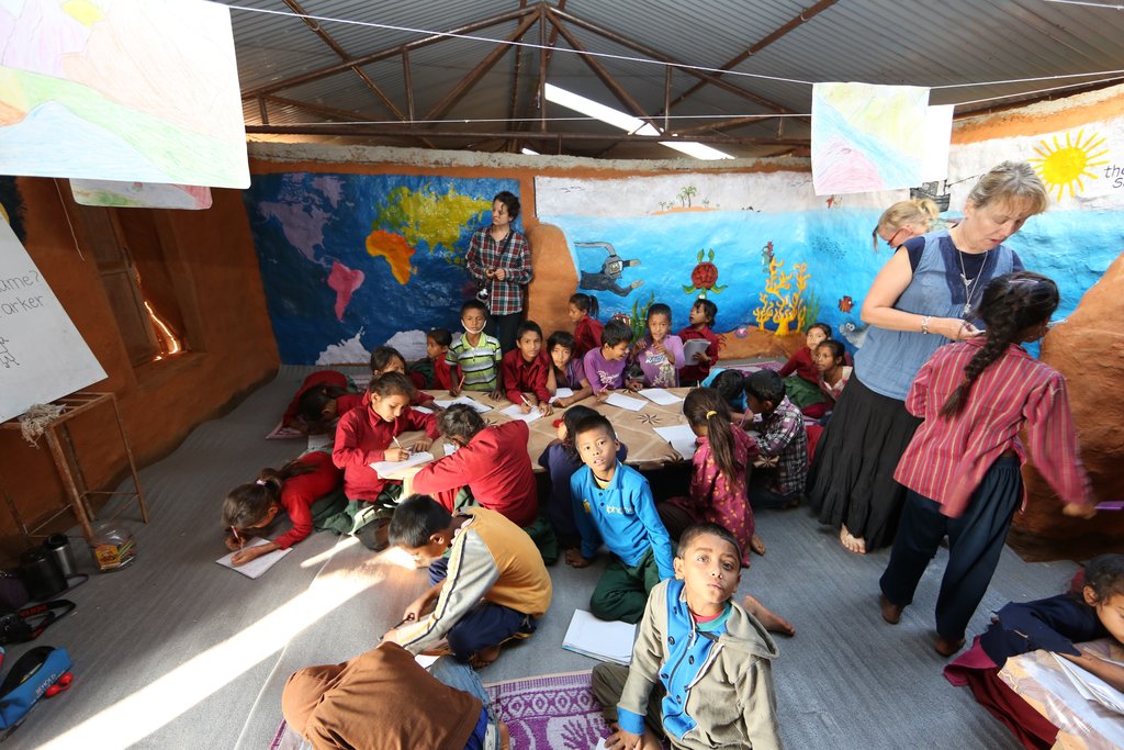 The little school that's teaching a whole village.