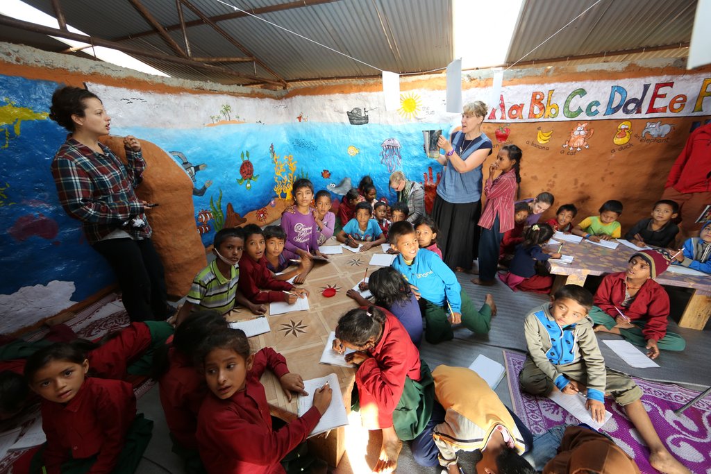 The little school that's teaching a whole village.