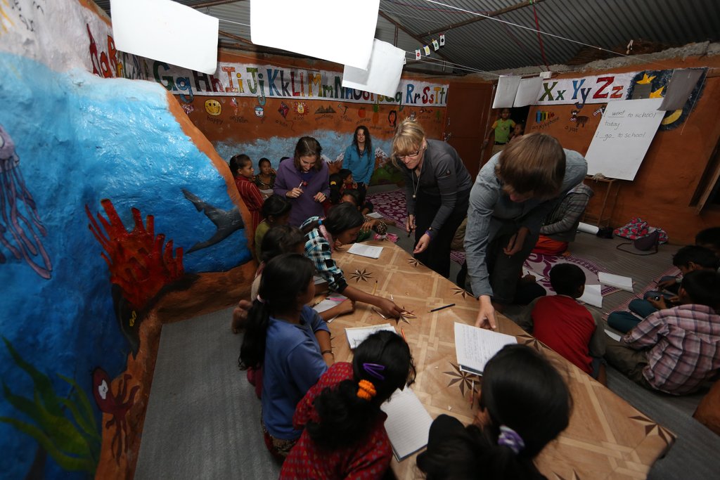 The little school that's teaching a whole village.