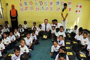 Visit of American Ambassador