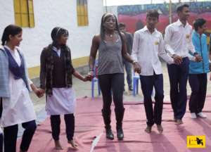 World Class WNBA Player`s visit to JAAGO