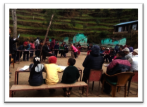 Students learn and have fun in the sun