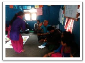 ECE teachers learning to make classroom materials
