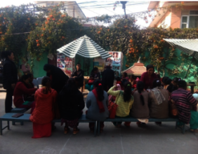 Inter-school visit participants