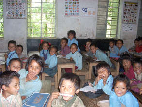 Grade 1 children at Manedanda PS
