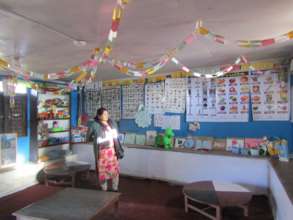 ETC-Nepal director visits pre-primary classroom