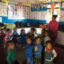 Guranse Primary School pre-primary classroom
