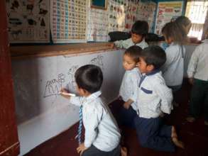 Deurali Primary School early ed classroom