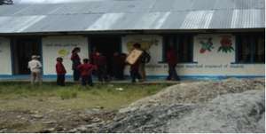 Devisthan School - roofing, painting