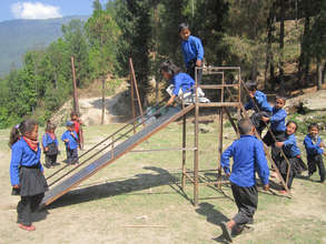 Slide installed and in high demand!