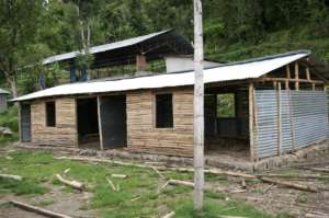 Temporary classroom, 2015