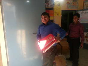 Asif hard at work