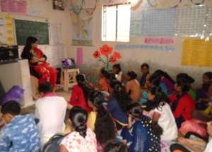 Life skill session in progress