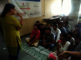 Informative session on entrance exams - Ms Bhujbal