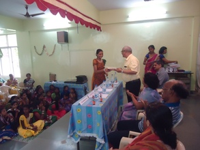 Congratulating hard work