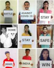 Awareness collage created by students