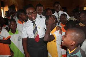 YDTP students in Olasore School,Osun visit a home