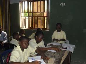 Classroom session in Dilpeaus Private School