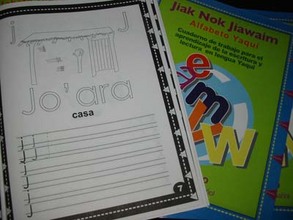 An example of the content of the work notebook