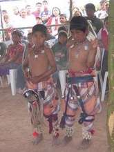 Yaqui kids as Pascola Dancers