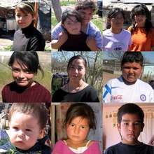 Kickapoo kids from Sonora, Mexico